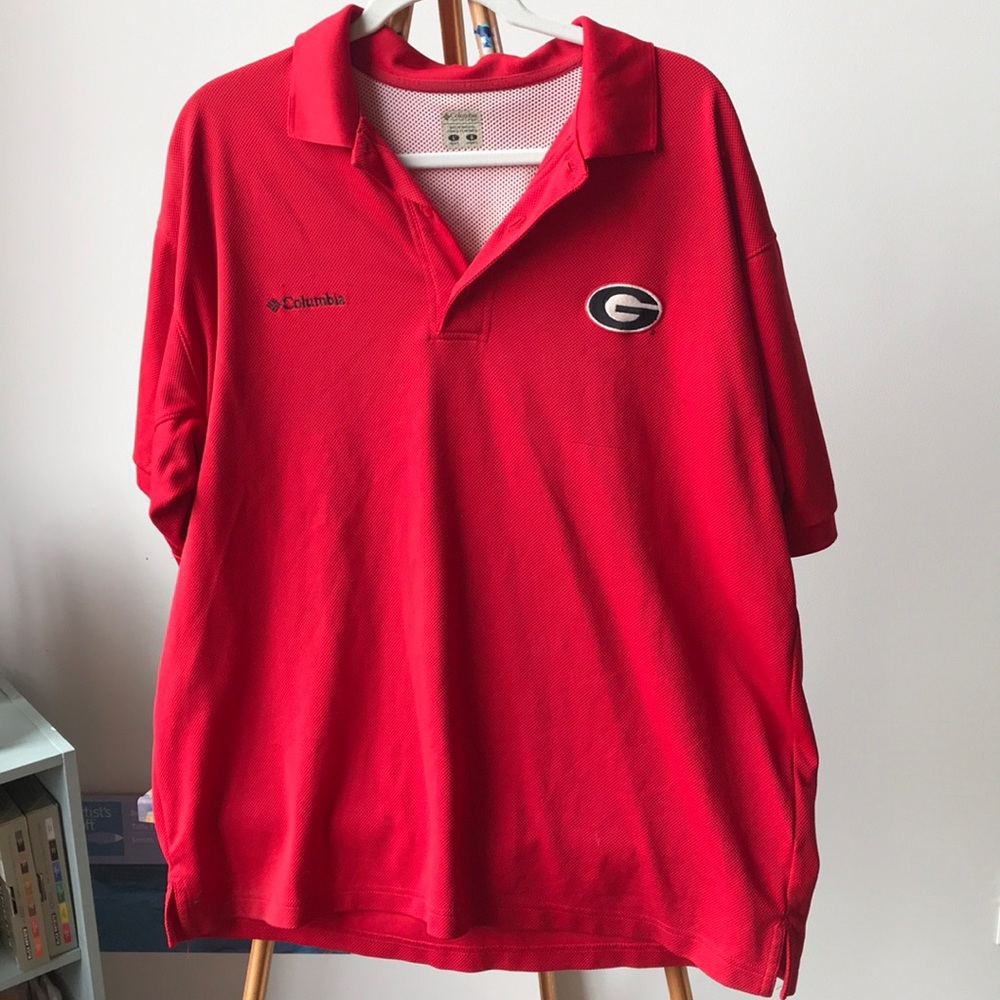 Men’s UGA, Columbia collared shirt